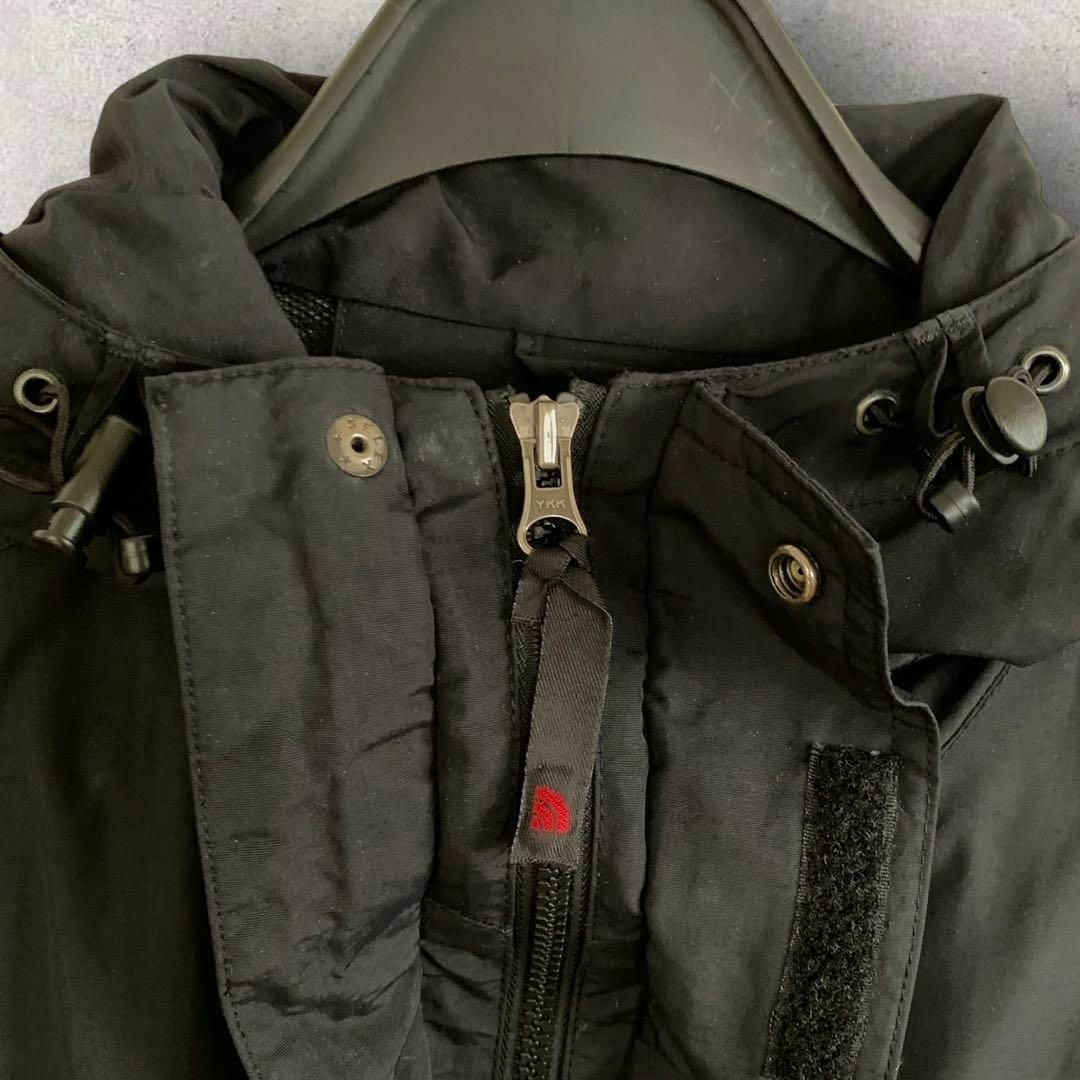 THE NORTH FACE(ザノースフェイス)のノースフェイス フード付きナイロンジャケット L ブラック メンズのジャケット/アウター(ナイロンジャケット)の商品写真