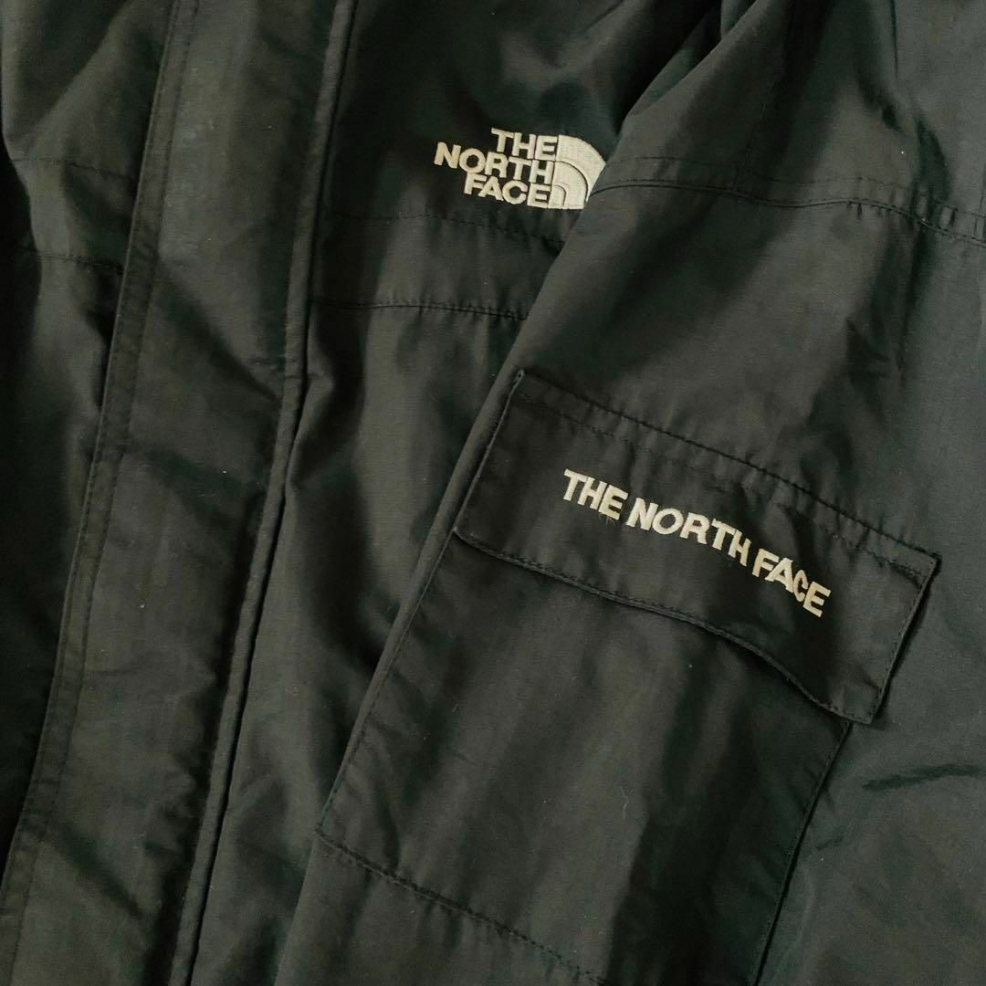 THE NORTH FACE(ザノースフェイス)のノースフェイス フード付きナイロンジャケット L ブラック メンズのジャケット/アウター(ナイロンジャケット)の商品写真