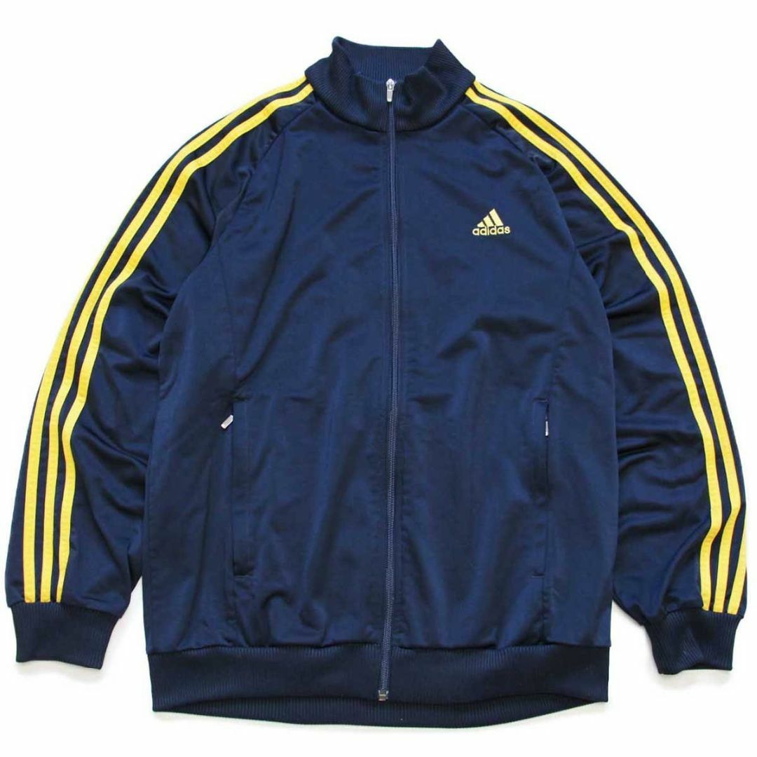 adidas】00s セットアップ ナイロン ジャージ 画す ネイビー紺M adidas】00s セットアップ ナイロン ジャージ 画す ネイビー紺M