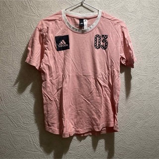 アディダス(adidas)のadidas Tシャツ　ピンク(Tシャツ(半袖/袖なし))