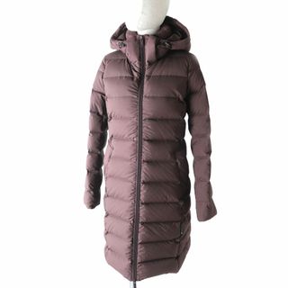 MACKINTOSH - 極美品★正規品 MACKINTOSH マッキントッシュ G5F12-816 フード付 ZIP UP ロングダウンコート レディース ブラウン 36  美シルエット◎