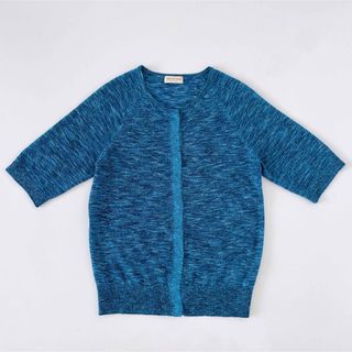 ドリスヴァンノッテン(DRIES VAN NOTEN)のDRIES VAN NOTEN ブルーラメ カーディガントゥモローランド S(カーディガン)