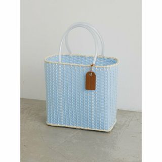 パルグループアウトレット(PAL GROUP OUTLET)の【サックスブルー】【Kastane】タイパイピングカゴBAG(その他)