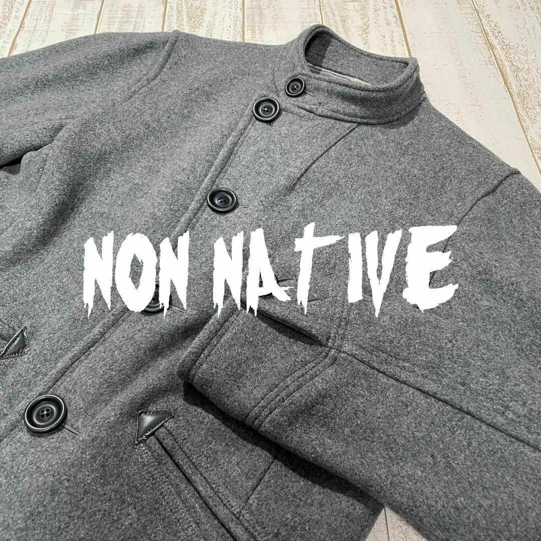 nonnative(ノンネイティブ)の【nonnative】PILOT COAT W/N HEAVY MELTON メンズのジャケット/アウター(ノーカラージャケット)の商品写真