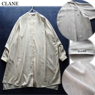 クラネ(CLANE)のCLANE クラネ TINT EBRU SHIRT プリントロングシャツ 羽織り(シャツ/ブラウス(長袖/七分))