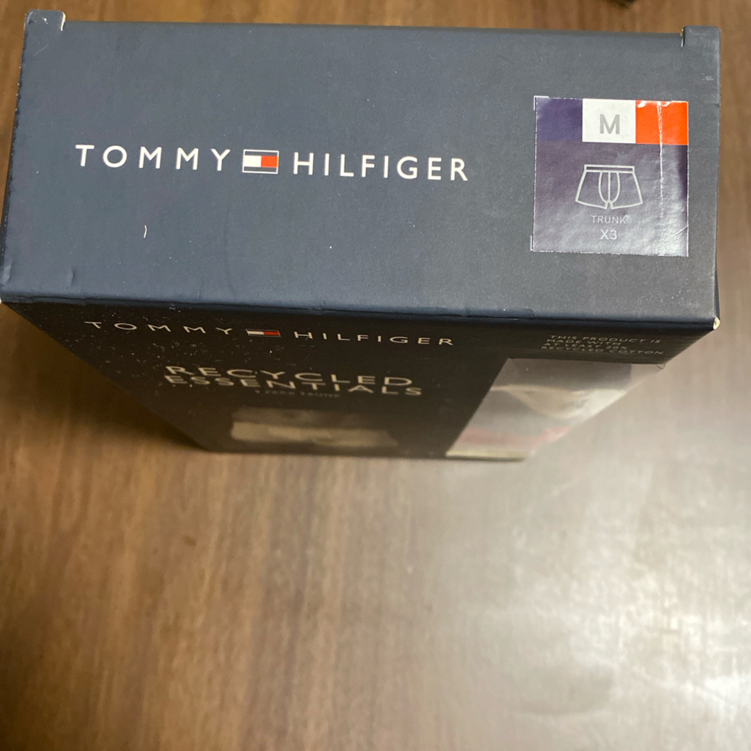 TOMMY HILFIGER(トミーヒルフィガー)の【新品未使用】トミー ヒルフィガー 3P ロゴボクサートランクス メンズのアンダーウェア(ボクサーパンツ)の商品写真
