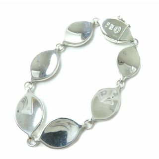 ジョージジェンセン(Georg Jensen)の極美品★Georg Jensen ジョージジェンセン 171 SV925 ブレスレット／アクセサリー メンズ・レディース シルバー 重量38.3ｇ 箱・保管袋付き(ブレスレット/バングル)