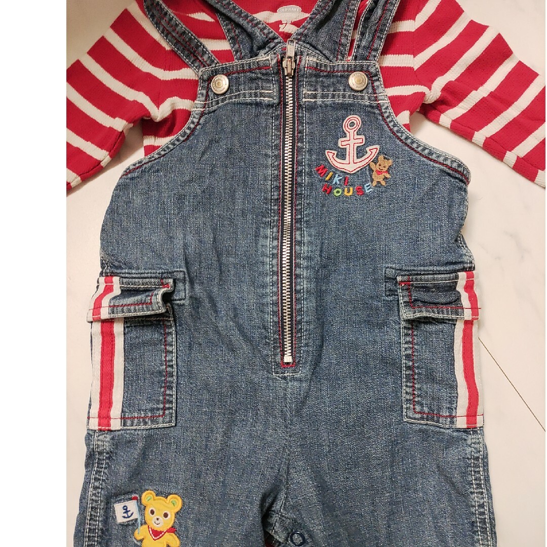 mikihouse(ミキハウス)のミキハウス90とOLDNAVYセット キッズ/ベビー/マタニティのキッズ服男の子用(90cm~)(その他)の商品写真