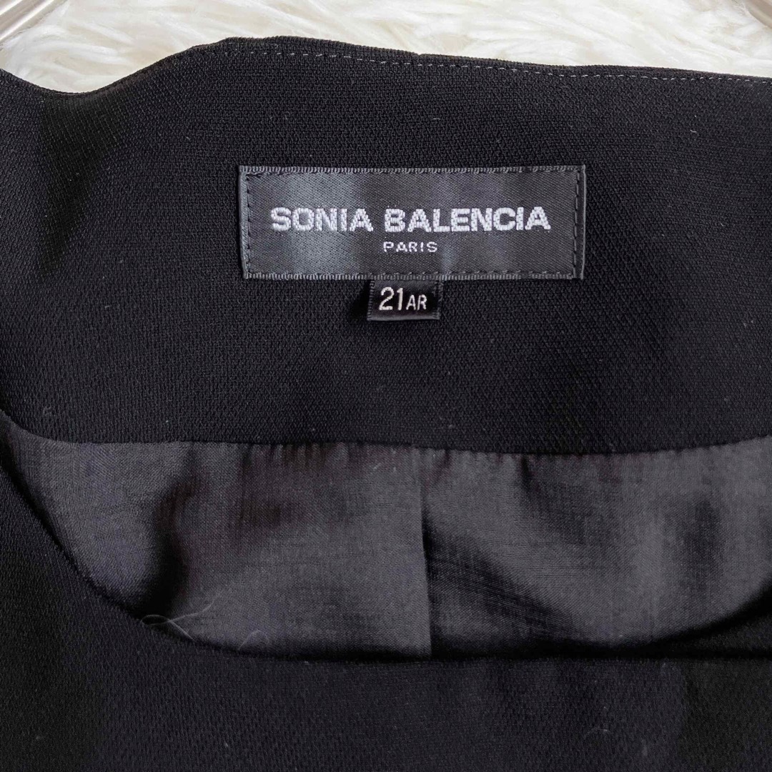 ✳︎SONIA BALENCIAソニアバレンシア　ブラックフォーマルワンピース レディースのフォーマル/ドレス(礼服/喪服)の商品写真