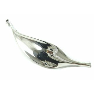 ジョージジェンセン(Georg Jensen)の美品★GEORG JENSEN ジョージジェンセン 391 TORUN トールン プリュムリーフモチーフ ブローチ レディース シルバー SV925 重量：27.7ｇ(ブローチ/コサージュ)