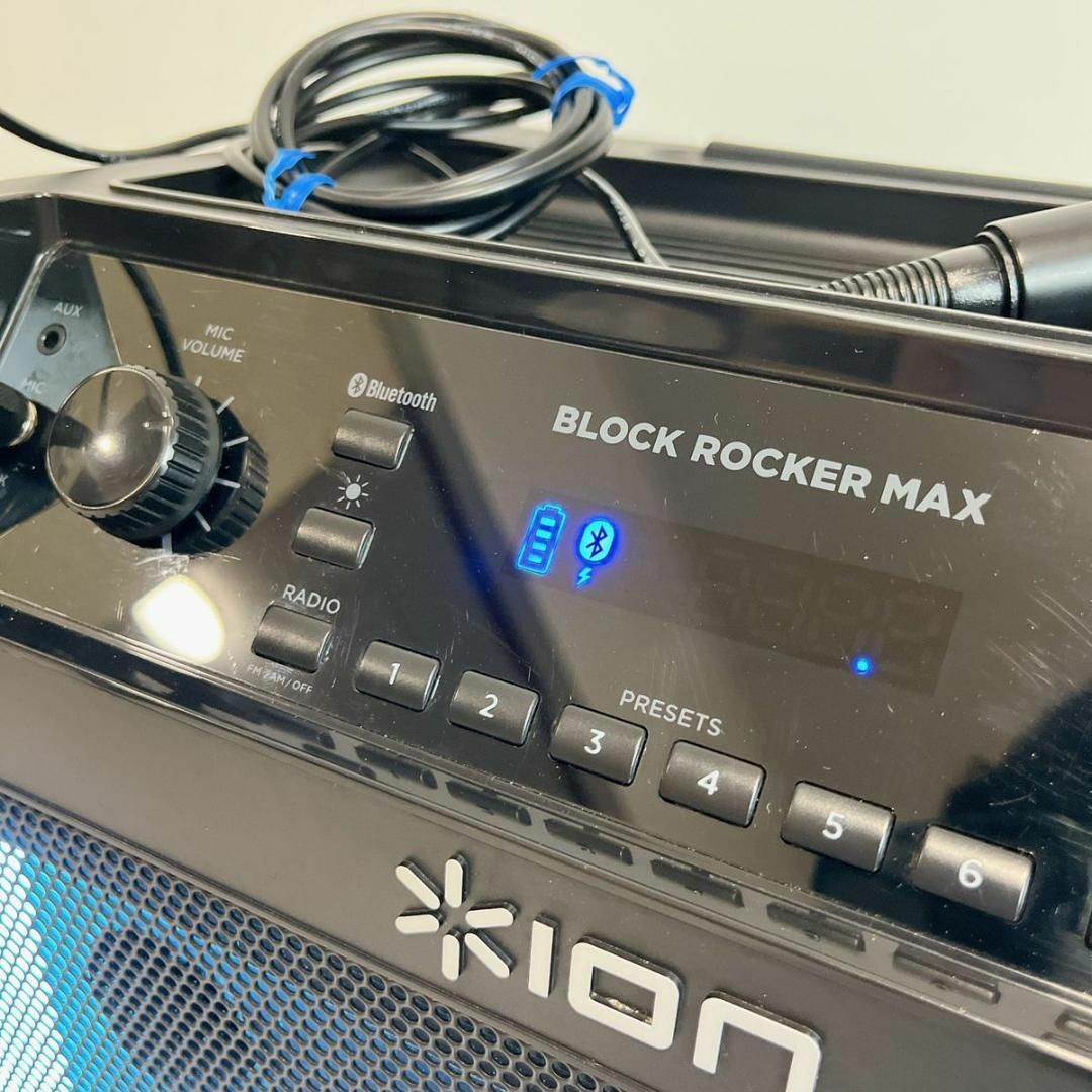 ION AUDIO ポータブルPAスピーカー BLOCK ROCKER MAXの通販 by ION AUDIO ポータブルPAスピーカー BLOCK ROCKER MAXの通販 by