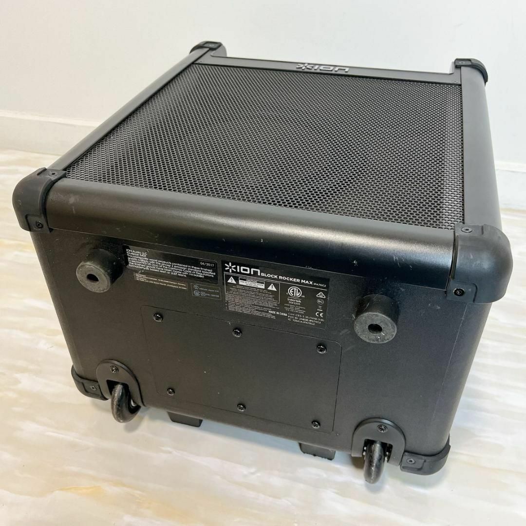 ION AUDIO ポータブルPAスピーカー BLOCK ROCKER MAXの通販 by ION AUDIO ポータブルPAスピーカー BLOCK ROCKER MAXの通販 by