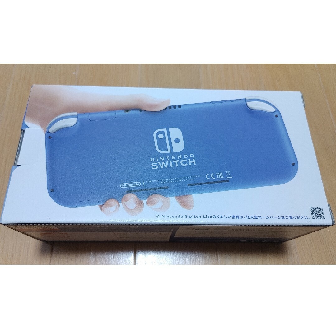 任天堂(ニンテンドウ)の新品未開封 Nintendo Switch LITE ブルー 本体 スイッチ エンタメ/ホビーのゲームソフト/ゲーム機本体(家庭用ゲーム機本体)の商品写真