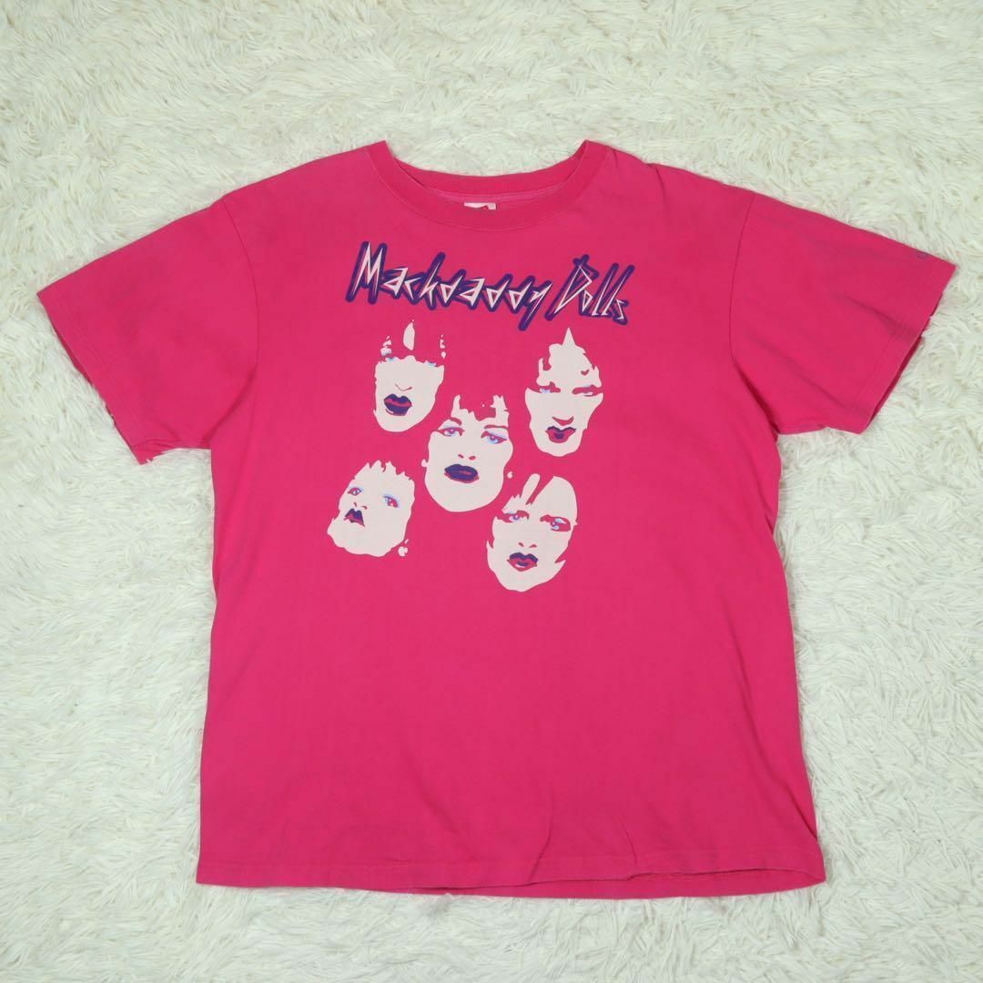 MACKDADDY DOLLS マックダディー バンドTシャツ インパクト◎ L メンズのトップス(Tシャツ/カットソー(半袖/袖なし))の商品写真