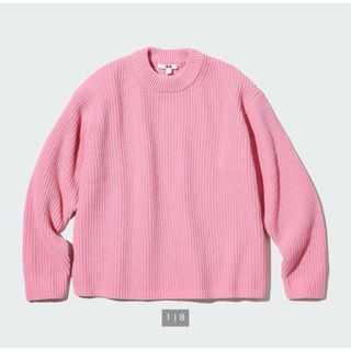 ユニクロ(UNIQLO)のUNIQLO ウォッシャブルソフトニットクルーセーター(ニット/セーター)