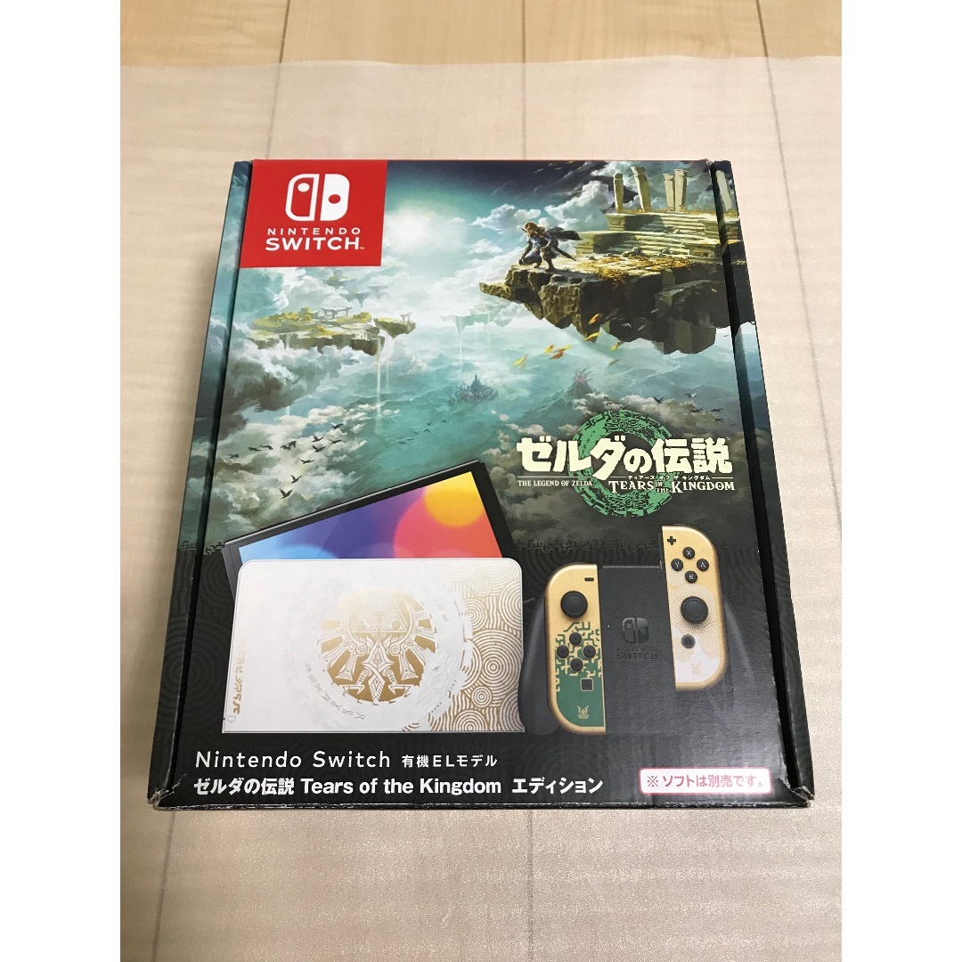 Nintendo Switch(ニンテンドースイッチ)の美品✨有機ELゼルダの伝説モデルSwitch本体一式✨ エンタメ/ホビーのゲームソフト/ゲーム機本体(家庭用ゲーム機本体)の商品写真