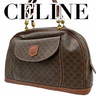 セリーヌ(celine)の良品　CELINE セリーヌ　s5 ハンドバッグ　マカダム　m94 ドーム型(ハンドバッグ)