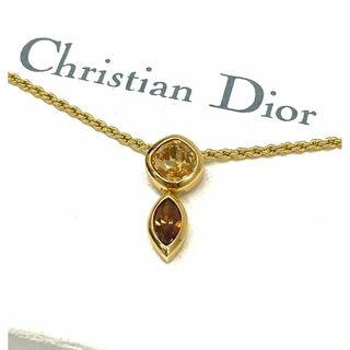 クリスチャンディオール(Christian Dior)のChristian Dior ディオール　I2 カラーストーン　ネックレス(ネックレス)