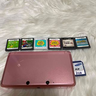 ニンテンドー3DS(ニンテンドー3DS)のNintendo 3DS ピンク　ミスティピンク  CTR-001 (携帯用ゲーム機本体)