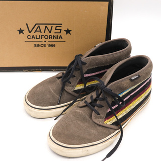 ヴァンズ(VANS)のバンズ スニーカー チャッカブーツ スエード シューズ 靴 レディース メンズ US5.5サイズ グレージュ VANS(スニーカー)