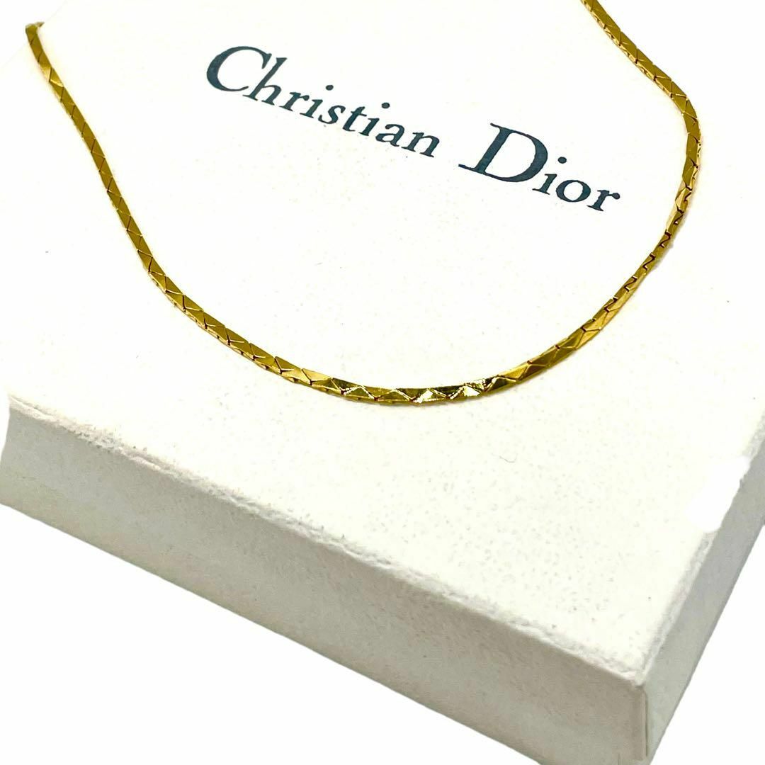 Christian Dior ディオール　I2 三角　チェーン　ネックレス