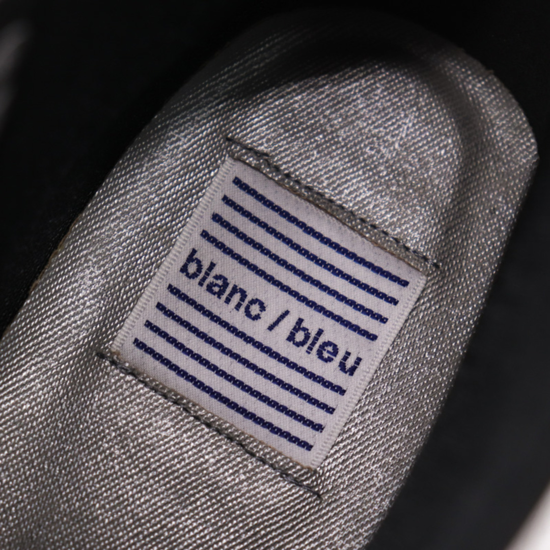 ブランブルー ブーツ 未使用 ノンスリップソール 3E 日本製 ブランド シューズ 靴 レディース 37.5サイズ ブラック blanc/bleu レディースの靴/シューズ(ブーツ)の商品写真