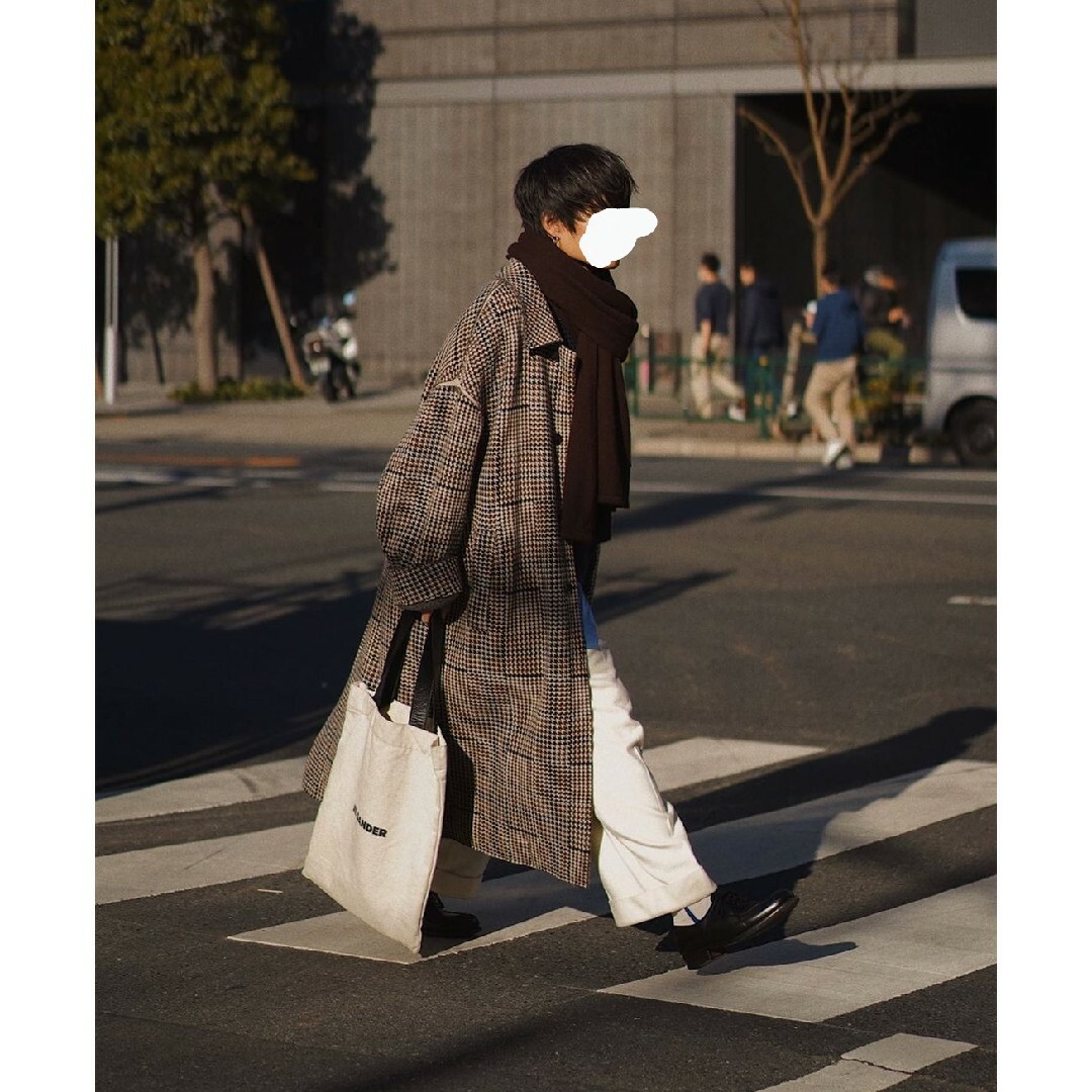 YOKE(ヨーク)のYOKE ヨーク 18AW GUNCLUB CHECK COAT【サイズ2・M】 メンズのジャケット/アウター(ステンカラーコート)の商品写真