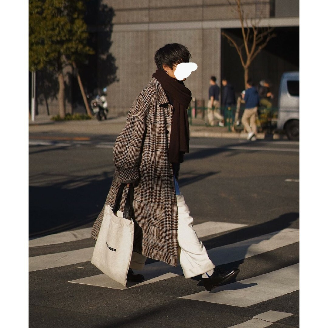 YOKE(ヨーク)のYOKE ヨーク 18AW GUNCLUB CHECK COAT【サイズ3・L】 メンズのジャケット/アウター(ステンカラーコート)の商品写真