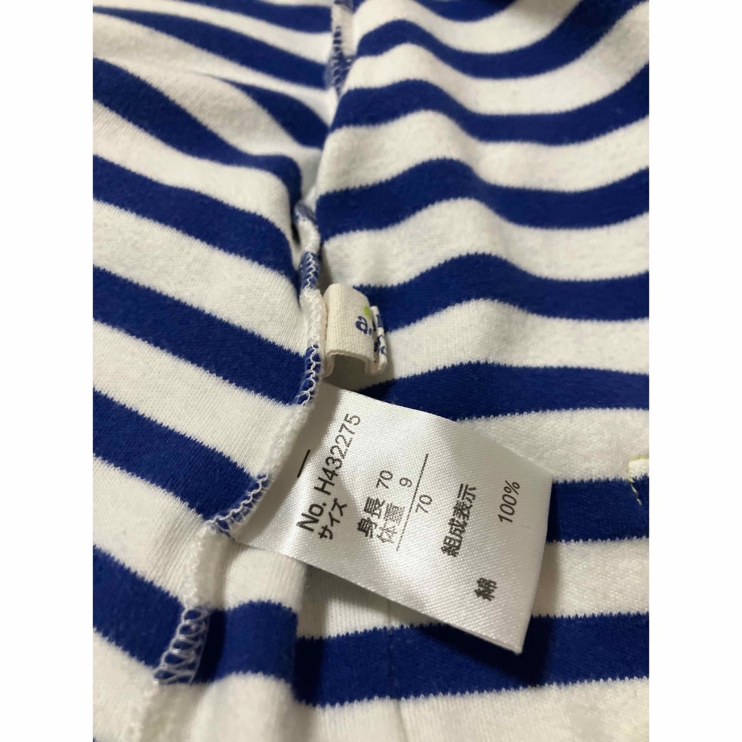 ampersand(アンパサンド)のアンパサンド　ロンパース キッズ/ベビー/マタニティのベビー服(~85cm)(カバーオール)の商品写真