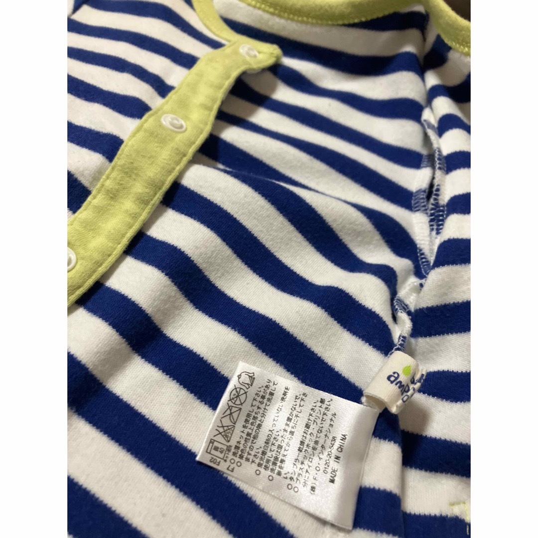 ampersand(アンパサンド)のアンパサンド　ロンパース キッズ/ベビー/マタニティのベビー服(~85cm)(カバーオール)の商品写真