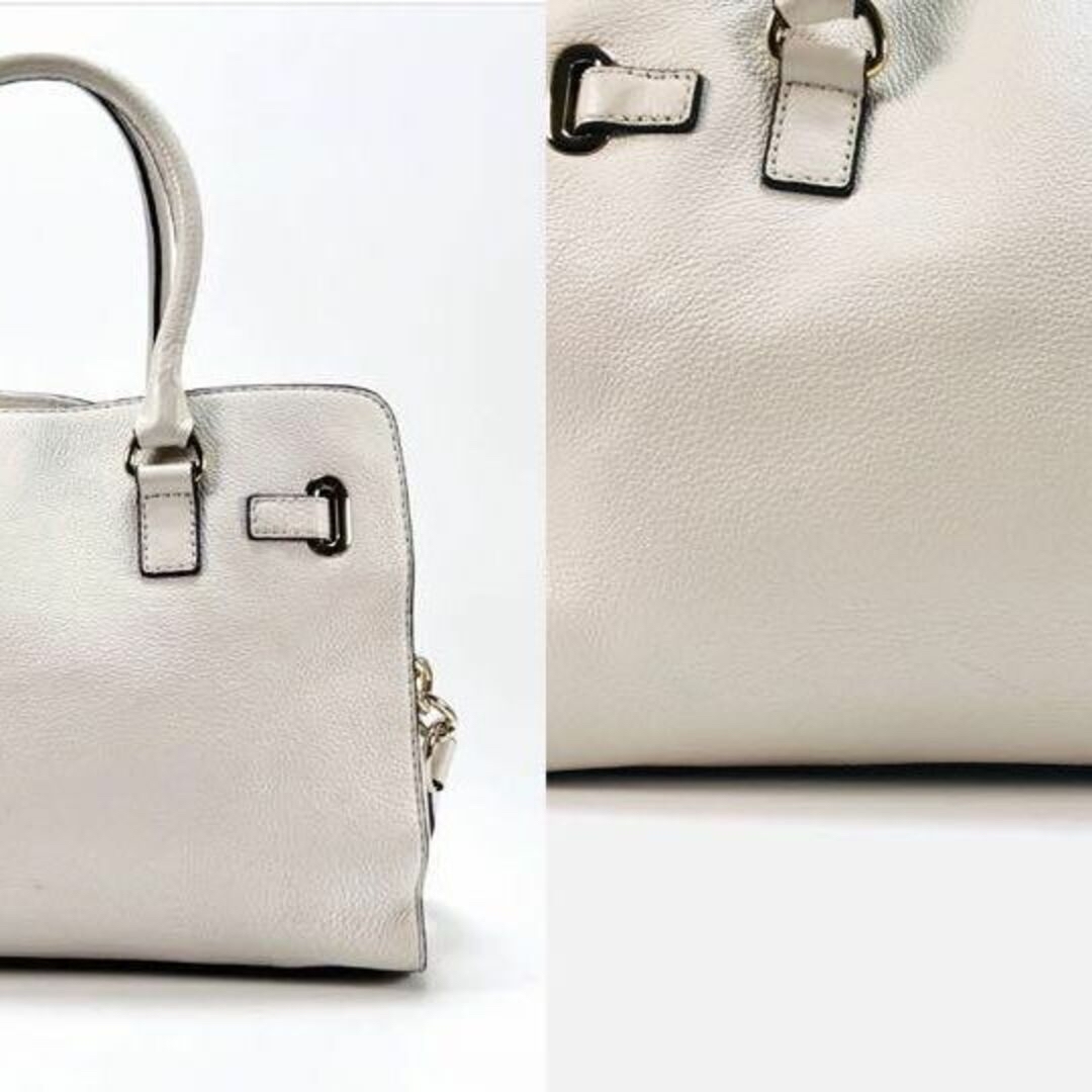 Michael Kors(マイケルコース)のマイケルコース 2way ショルダーバッグ ハンドバッグ ホワイト A4収納可 レディースのバッグ(ショルダーバッグ)の商品写真