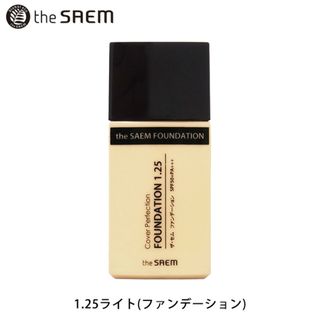 ザセム(the saem)の未使用 ザセム ファンデーション 1.25 ライトベージュ(ファンデーション)