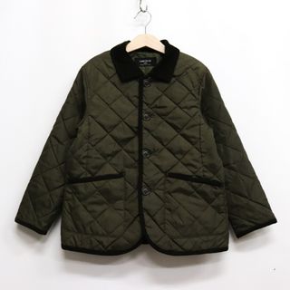 コムサイズム(COMME CA ISM)のコムサイズム キルティングジャケット アウター キッズ 男の子用 130Aサイズ カーキ COMME CA ISM(ジャケット/上着)