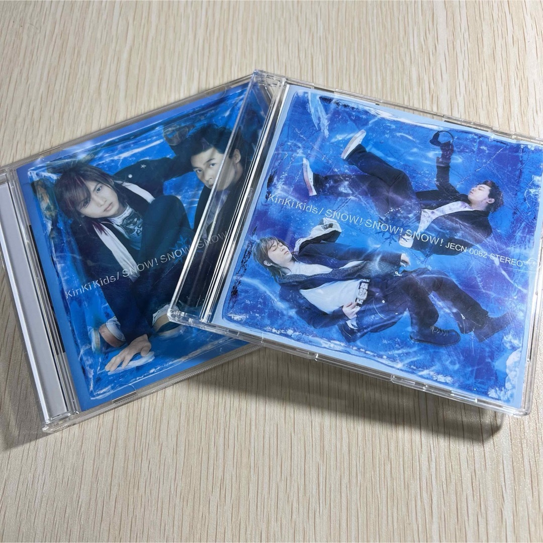 KinKi Kids(キンキキッズ)のkinki kids SNOW!SNOW!SNOW! シングル　CD 2形態 エンタメ/ホビーのCD(ポップス/ロック(邦楽))の商品写真