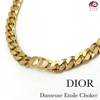 ディオール(Dior)のDIOR ダンスーズ エトワール チョーカー ネックレス CD ゴールドトーン(ネックレス)