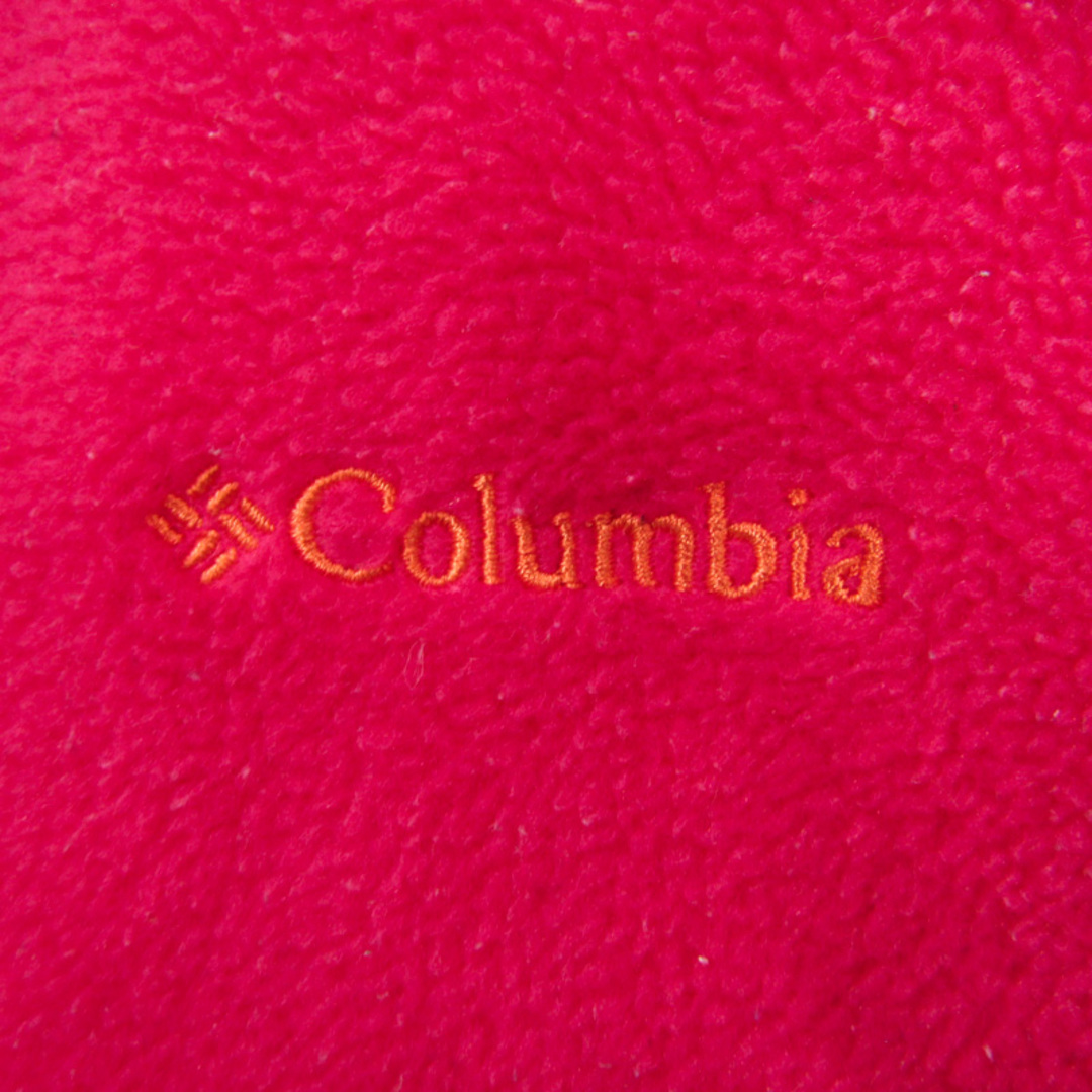 Columbia(コロンビア)のコロンビア フリースジャケット ジップアップ アウター アウトドアウエア キッズ 女の子用 14/16サイズ ピンク Columbia キッズ/ベビー/マタニティのキッズ服女の子用(90cm~)(ジャケット/上着)の商品写真