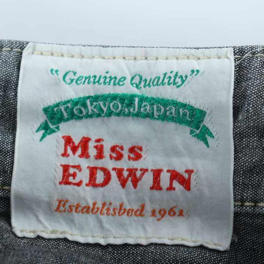 EDWIN(エドウィン)のエドウィン パンツ デニム ウエスト紐 Genuine Quality  レディース Mサイズ グレー EDWIN レディースのパンツ(その他)の商品写真