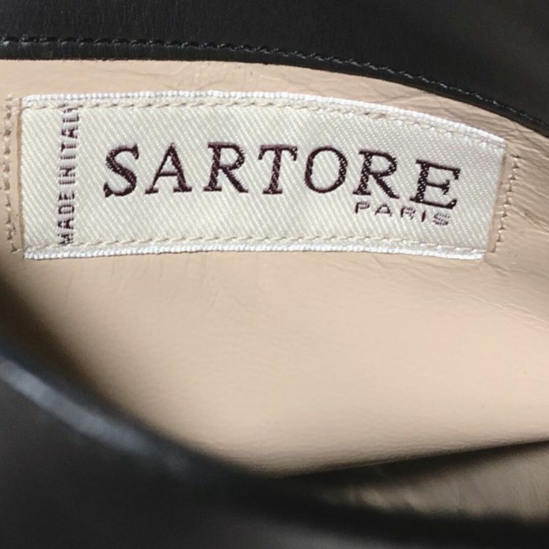 SARTORE(サルトル)のSARTORE サルトル アンクルストラップ ブーツ 36 イタリア製 レディースの靴/シューズ(ブーツ)の商品写真