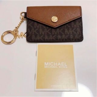 マイケルコース(Michael Kors)の【美品】マイケルコース スモールウォレット カードケース パスケース(パスケース/IDカードホルダー)