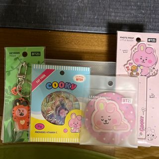 ビーティーイシビル(BT21)のCOOKY ジョングク　4点セット(K-POP/アジア)