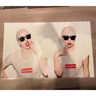 シュプリーム(Supreme)の【ポスターのみ】LADY GAGA Supreme Poster ダブルショット(ポスター)