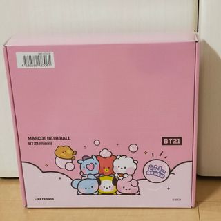 ビーティーイシビル(BT21)の【未開封】BT21 minini マスコットバスボール  16個入り(入浴剤/バスソルト)