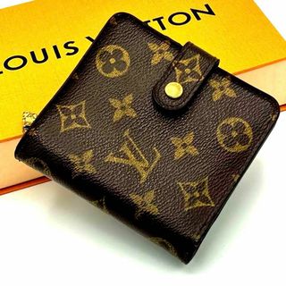 ルイヴィトン(LOUIS VUITTON)のルイヴィトン コンパクトジップ モノグラム ミニ財布(財布)