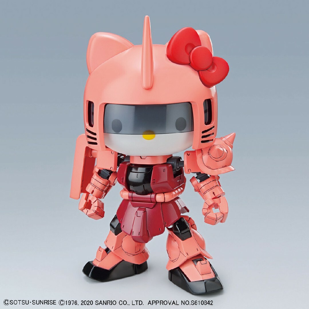 SD Gundam（BANDAI）(エスディーガンダム)の未組立 SD ガンプラ まとめ売り ハローキティ クロスシルエット エンタメ/ホビーのおもちゃ/ぬいぐるみ(プラモデル)の商品写真
