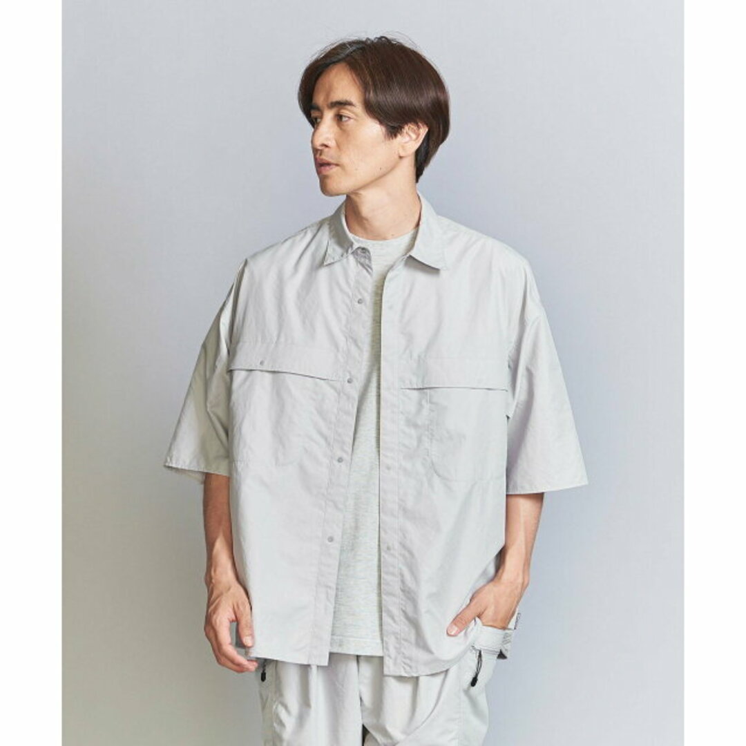 BEAUTY&YOUTH UNITED ARROWS(ビューティアンドユースユナイテッドアローズ)の【LT.GRAY】<GRIP SWANY * koti BEAUTY&YOUTH>タイプライター W/GEAR シャツ メンズのトップス(シャツ)の商品写真