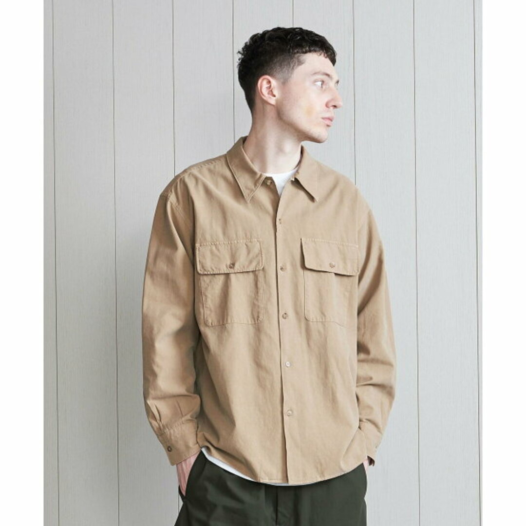 BEAUTY&YOUTH UNITED ARROWS(ビューティアンドユースユナイテッドアローズ)の【BEIGE】<H>ADVENTURE SHIRT/シャツ メンズのトップス(シャツ)の商品写真