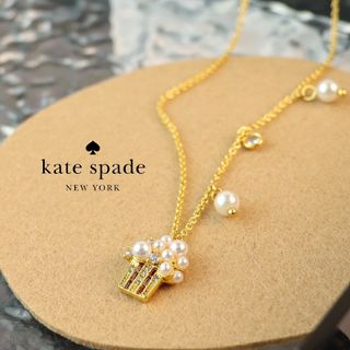 ケイトスペードニューヨーク(kate spade new york)の【新品♠️本物】ケイトスペード ポップコーン ネックレス(ネックレス)