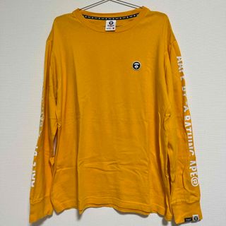 アベイシングエイプ(A BATHING APE)のAPE  ロンT(Tシャツ(長袖/七分))