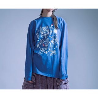 エルシー(ellecy)の（本日限定価格）&ellecy ペイントロンT(Tシャツ(長袖/七分))