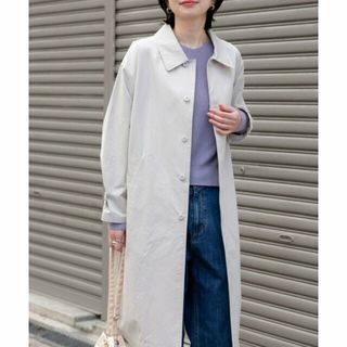 アーバンリサーチドアーズ(URBAN RESEARCH DOORS)の【LIGHT GRAY】塩縮コットンステンカラーコート(その他)